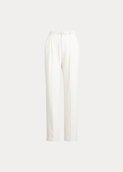 Women's Ralph Lauren Andela Wool-Blend Pants | 378496OBH